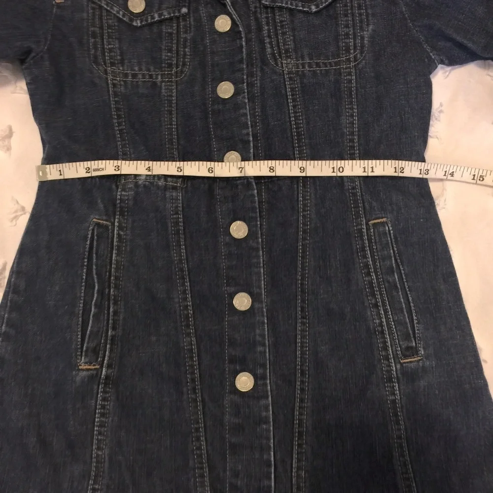 Gap Kids Dark Denim Jacket/Dress Sz XS/TP (4)